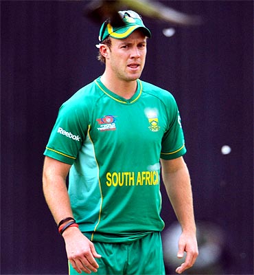 South Africa's AB de Villiers