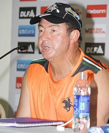 Pune Warriors' coach Geoff Marsh