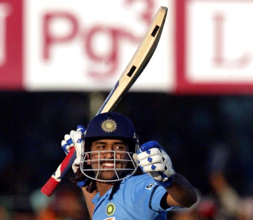 Mahendra Singh Dhoni: 183 not out