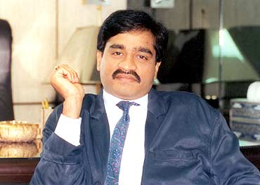 An old file picture of gangster Dawood Ibrahim