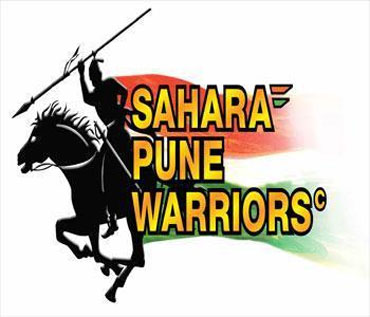 The logo of the Sahara Pune Warriors team