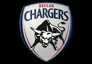 The logo of the Deccan Chargers team