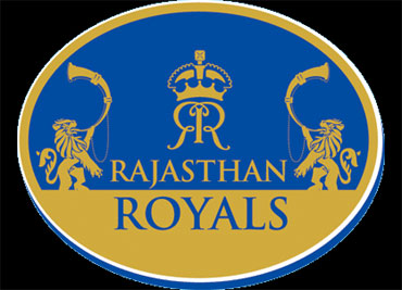 The logo of the Rajasthan Royals team