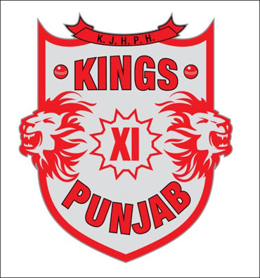 The logo of the Kings XI Punjab team