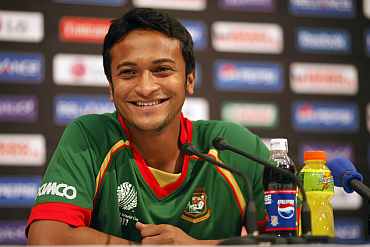 Bangladesh captain Shakib Al-Hasan