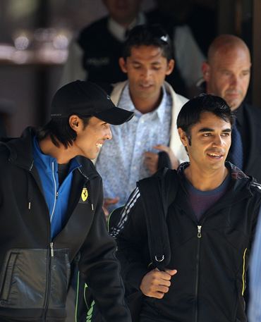 The banned Pakistan trio of Amir, Asif and Butt