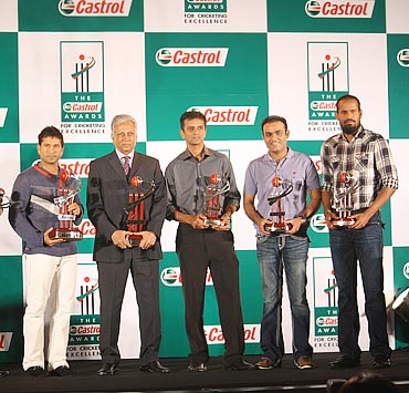 The Castrol Awards for Cricket Excellence winners