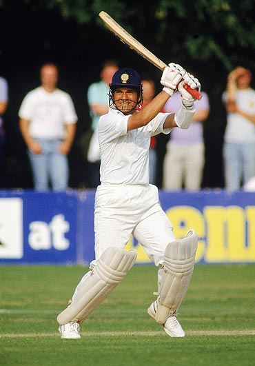 Sachin Tendulkar on the 1990 tour of England