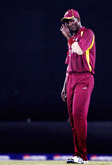 West Indies captain  Darren Sammy