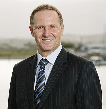 New Zealand's Prime Minister John Key