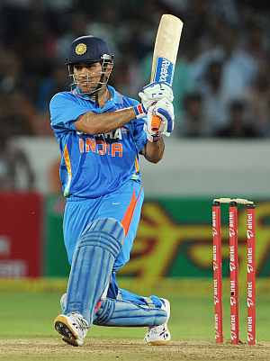 Uppal ODI: Inspirational Dhoni leads India to emphatic win - Rediff Cricket