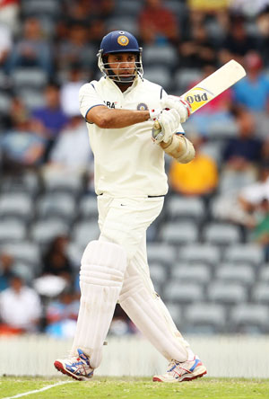 Laxman has a Test average of 45.97