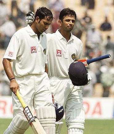 VVS Laxman and Rahul Dravid