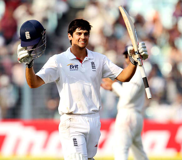 Cook led England from the front
