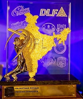 The DLF IPL trophy