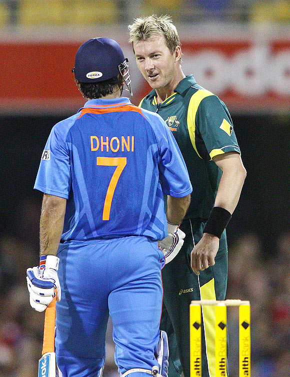 Dhoni refuses to reveal the exchanges with Lee
