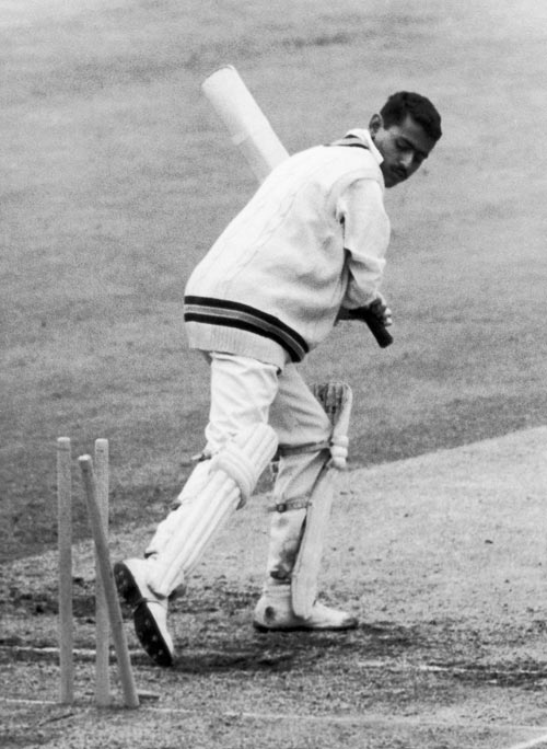 Indian cricketer Bhagwat Chandrasekhar, May 1967