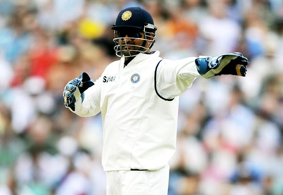 Dhoni has not looked quite in command