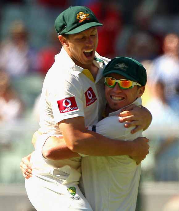 James Pattinson and Peter Siddle