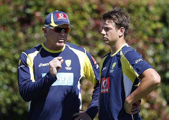 Ganguly all praise for McDermott's role in training Oz pacers