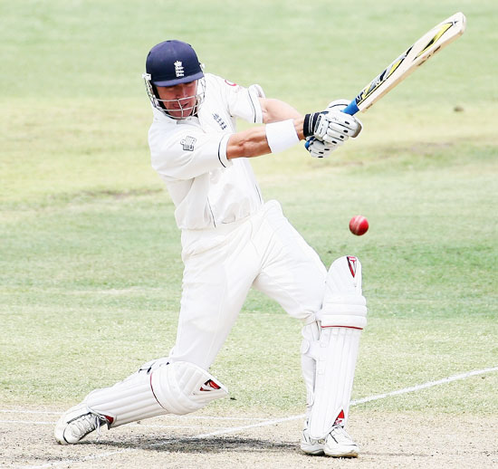 Alec Stewart of England cover drives