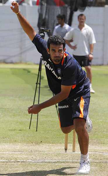 Zaheer's fitness questionable