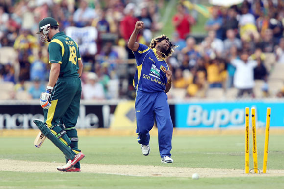 Malinga was the pick of Sri Lanka bowlers