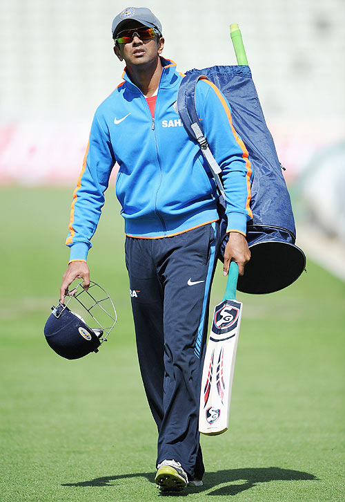 Dravid's captaincy did not affect his performance with the bat