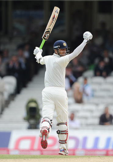 Ganguly's 131 eclipsed Dravid's 95