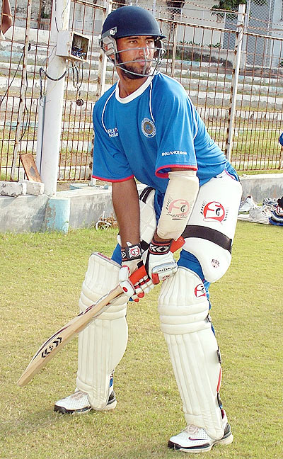 Pujara is also known for his solid techniques