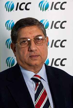 BCCI president N Srinivasan