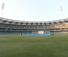 The Wankhede stadium in Mumbai