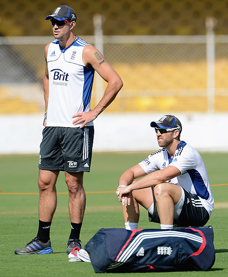 Kevin Pietersen and Matt Prior