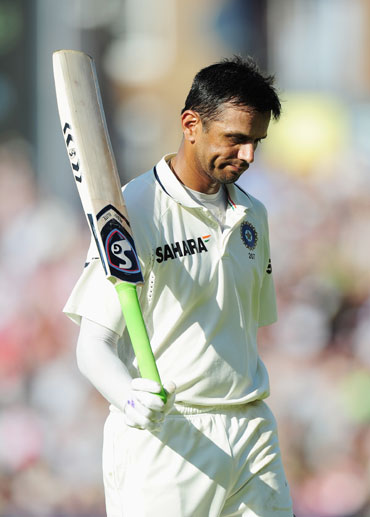 Dravid's decision was on expected lines