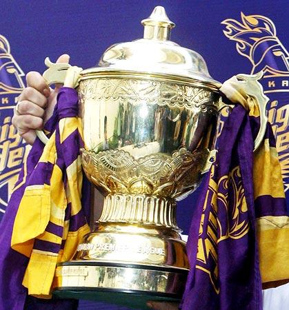 The IPL trophy