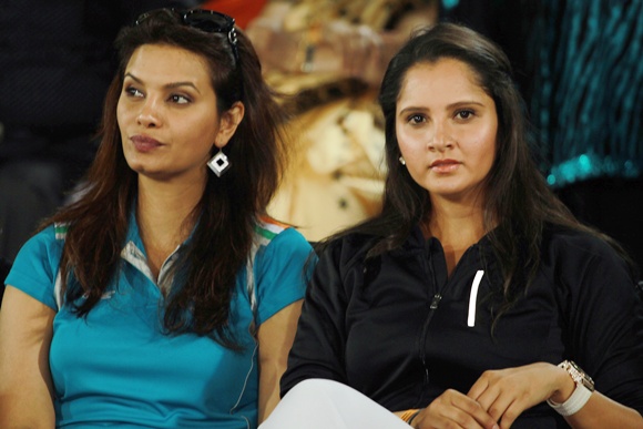 PHOTOS: The many moods of sensational Sania Mirza at IPL 6