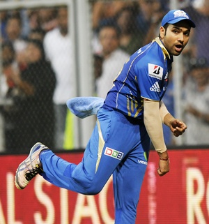 Stats: Mumbai's Rohit Sharma has the safest hands - Rediff Cricket