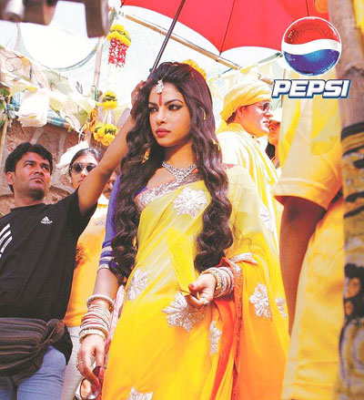 Gayle, Priyanka add fizz to the new Pepsi campaign