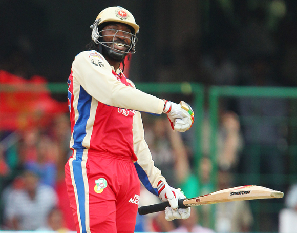 The Awesome Chris Gayle. Who can forget his 175 not out on April 23?