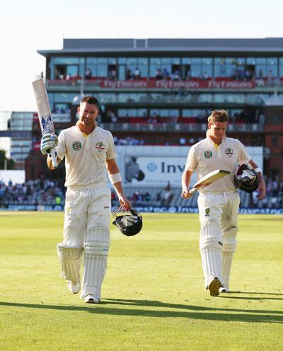 Michael Clarke and Steven Smith