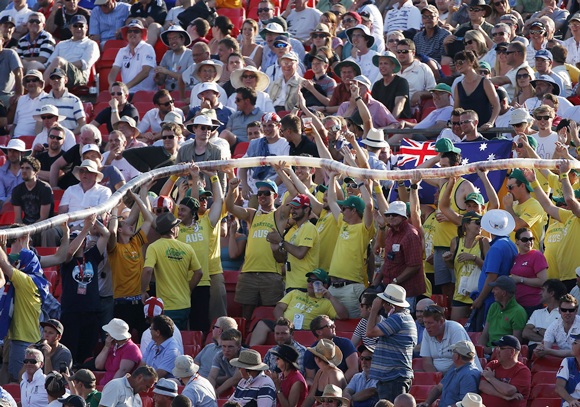 PHOTOS: Fans add colour and spark to The Ashes