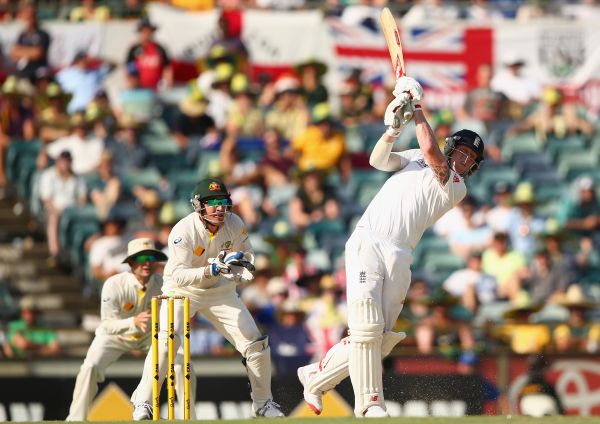 Ben Stokes of England bats during day four of the Third Ashes Test Match between Australia and England at WACA 