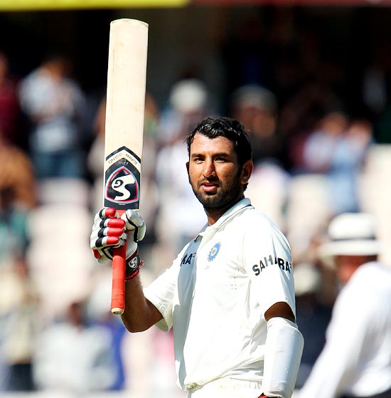 Pujara is the highest-ranked Indian batsman on sixth 