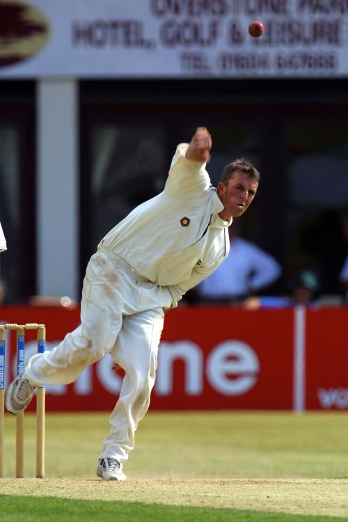 Northamptonshire's Greame Swann in action 