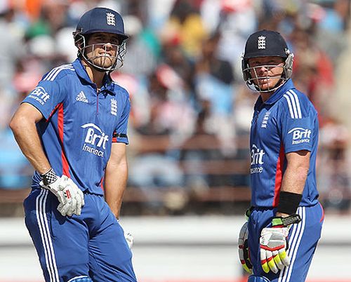 Alastair Cook and Ian Bell