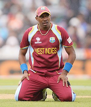 West Indies captain Dwayne Bravo