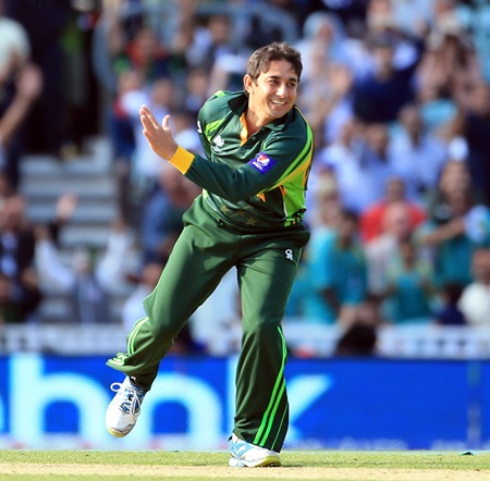 Pakistan's key bowler Saeed Ajmal