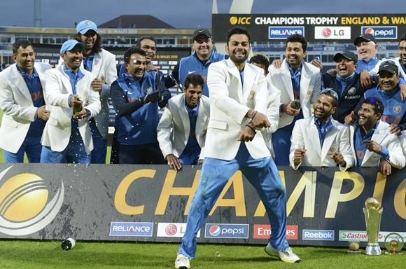 Virat Kohli broke into the Gangnam Style in celebration