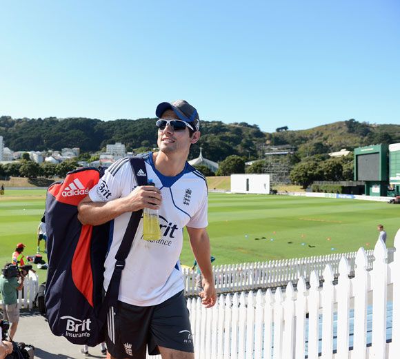 Alastair Cook is England's most prolific Test batsman with 11,057 runs to his name
