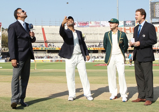 Photos: Total recall of India vs Australia, 2nd Test, Day 1